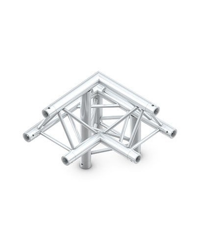 M290 - TRIO - Třícestný roh 90°, vrchol vpravo nahoru